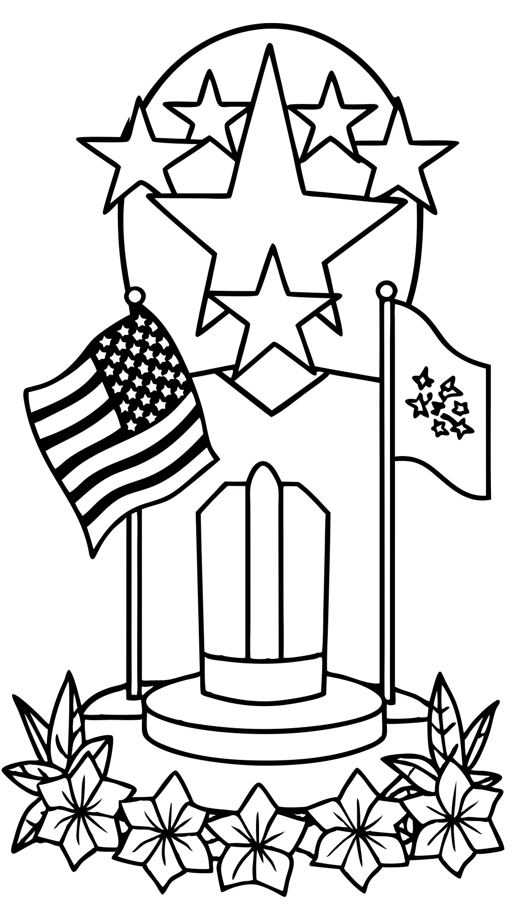 coloring pages memorial day